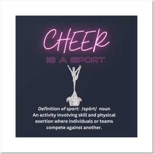 Cheer is a sport Posters and Art